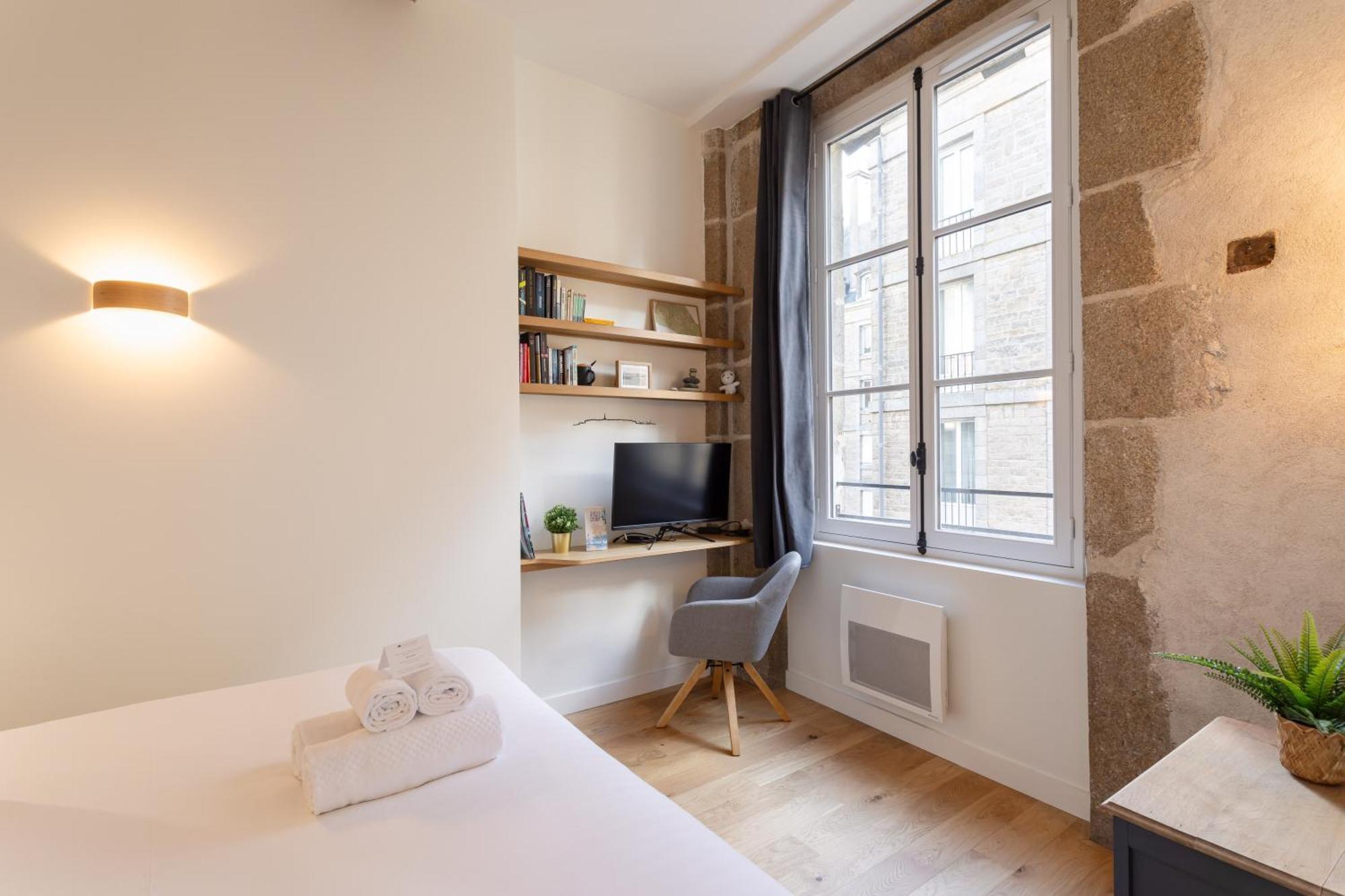 Le Kodama - Appt En Plein Coeur De St Malo Saint-Malo Eksteriør billede